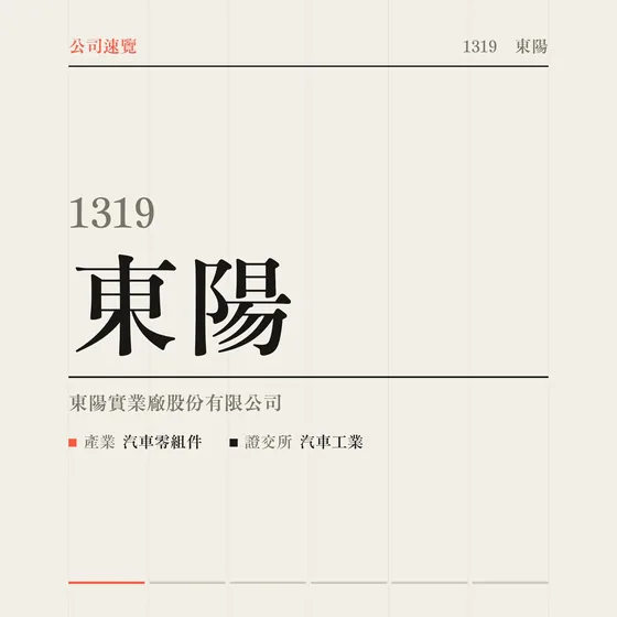 東陽 公司速覽影片封面