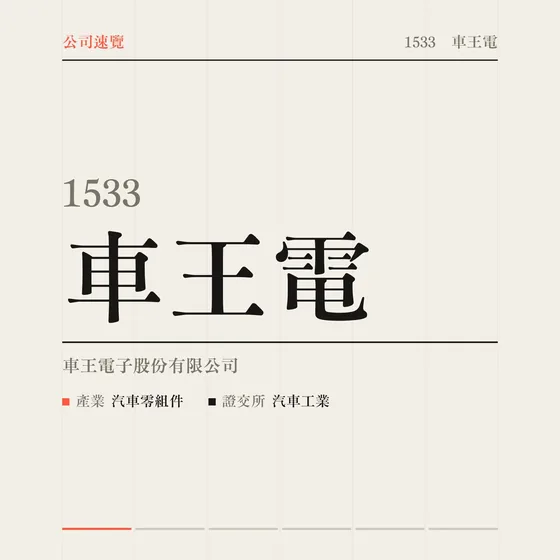 車王電 公司速覽影片封面