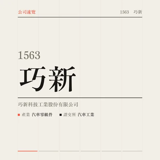 巧新 公司速覽影片封面