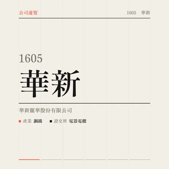 華新 公司速覽影片封面