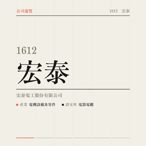 宏泰 公司速覽影片封面