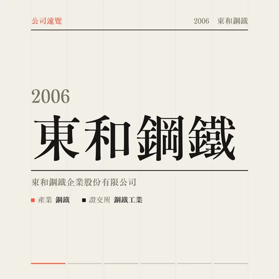 東和鋼鐵 公司速覽影片封面