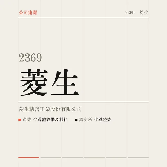 菱生 公司速覽影片封面