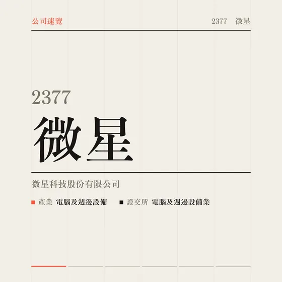 微星 公司速覽影片封面