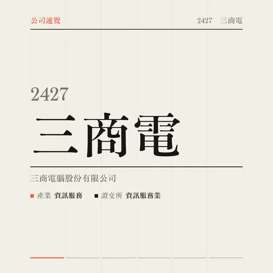 三商電 公司速覽影片封面