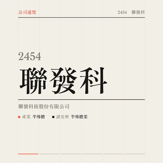 聯發科 公司速覽影片封面
