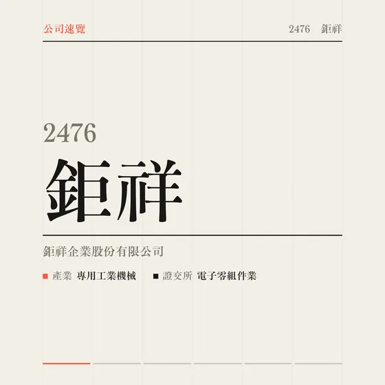 鉅祥 公司速覽影片封面