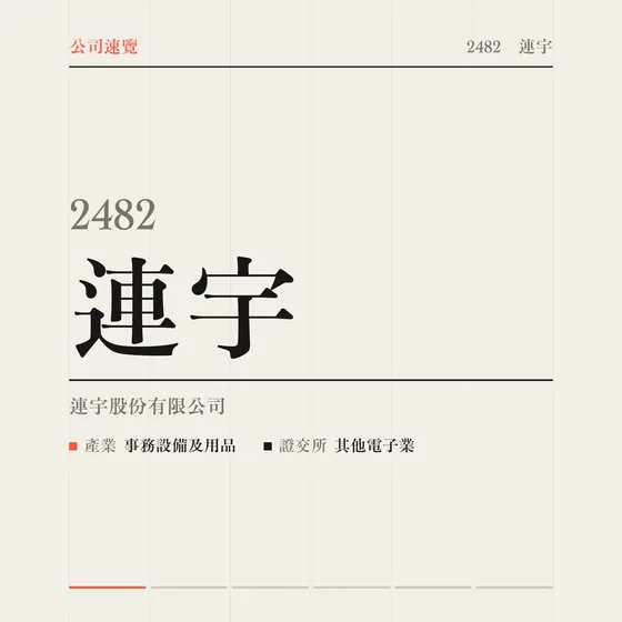 連宇 公司速覽影片封面