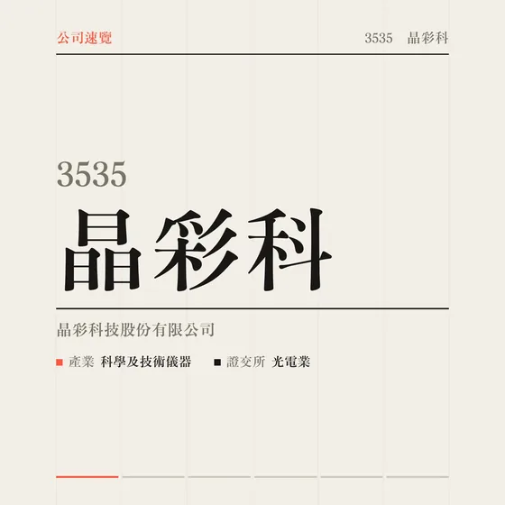 晶彩科 公司速覽影片封面