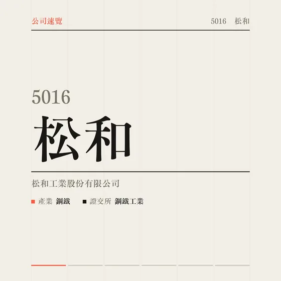松和 公司速覽影片封面