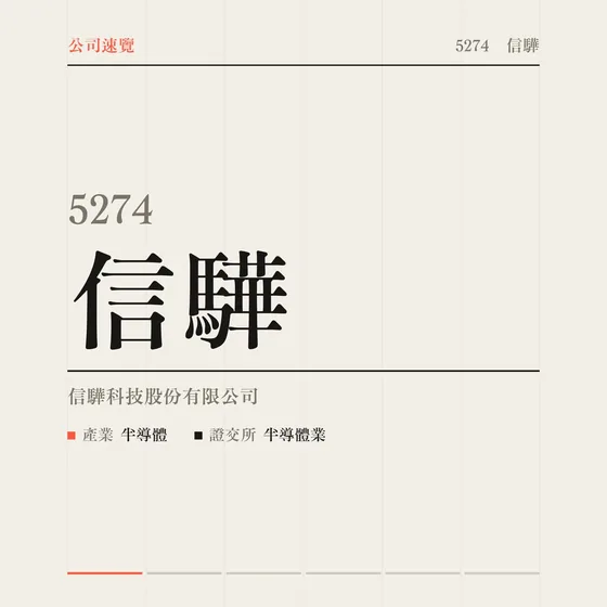 信驊 公司速覽影片封面