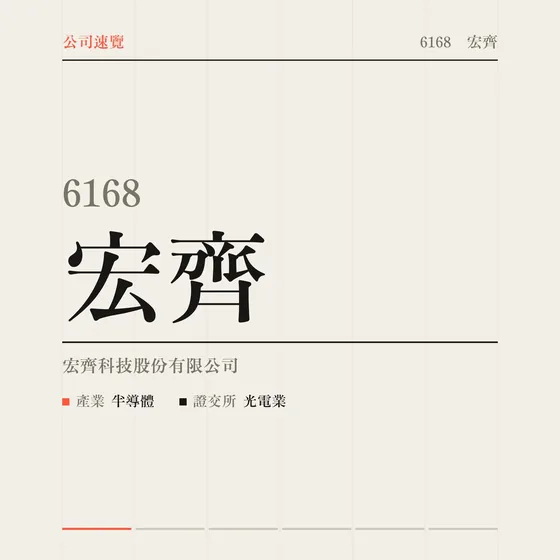 宏齊 公司速覽影片封面