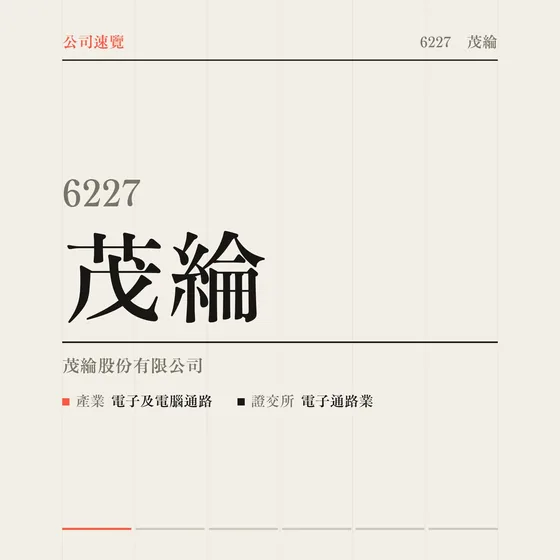 茂綸 公司速覽影片封面