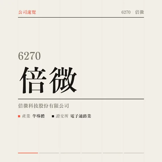 倍微 公司速覽影片封面