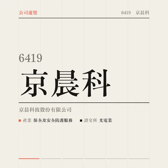 京晨科 公司速覽影片封面