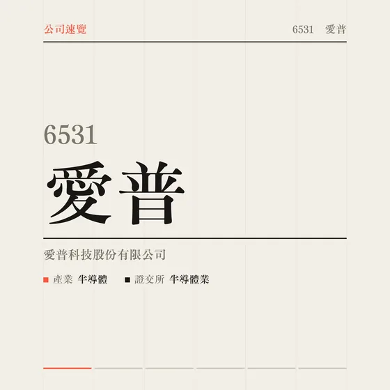 愛普 公司速覽影片封面