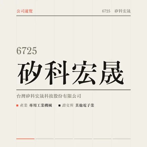 矽科宏晟 公司速覽影片封面