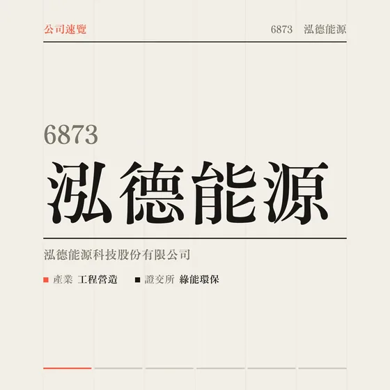 泓德能源 公司速覽影片封面