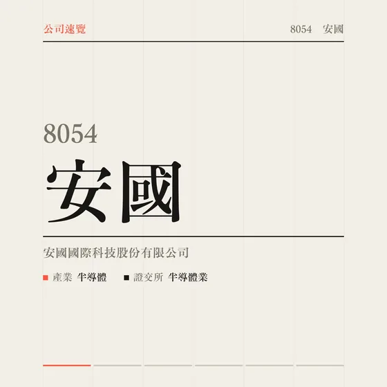 安國 公司速覽影片封面