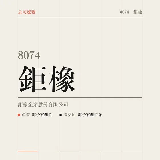 鉅橡 公司速覽影片封面