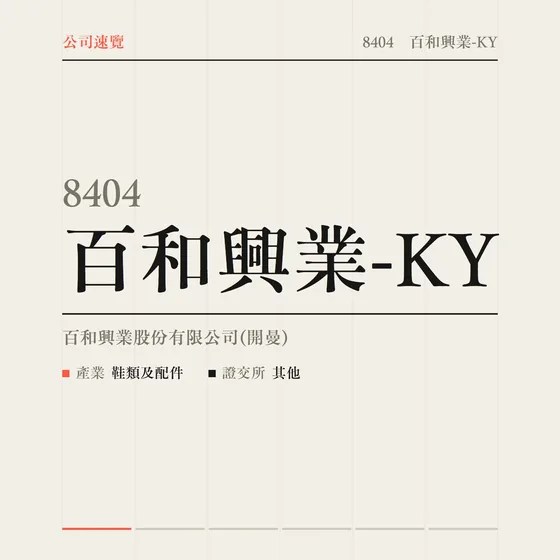 百和興業-KY 公司速覽影片封面