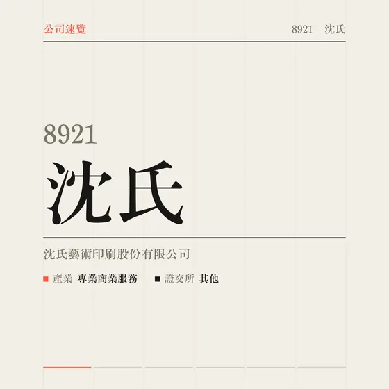 沈氏 公司速覽影片封面