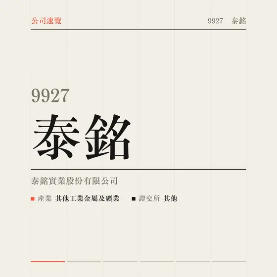 泰銘 公司速覽影片封面
